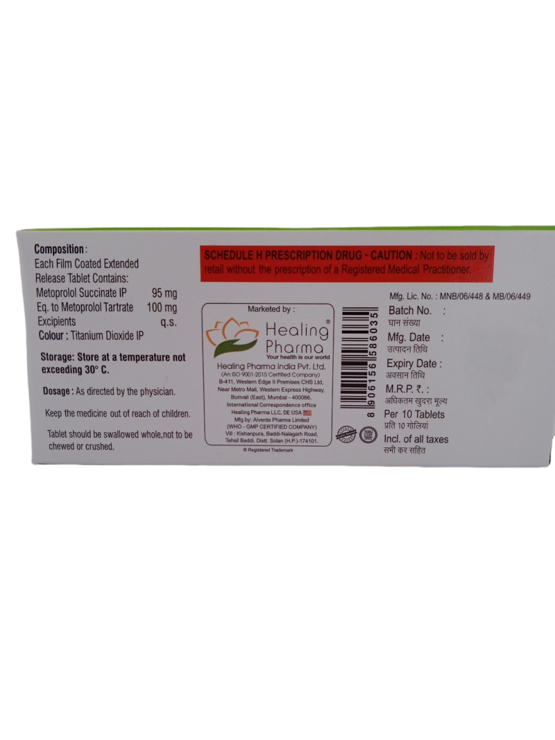 BETABLOCK XL 100 MG - 10 TABLET - Image 4