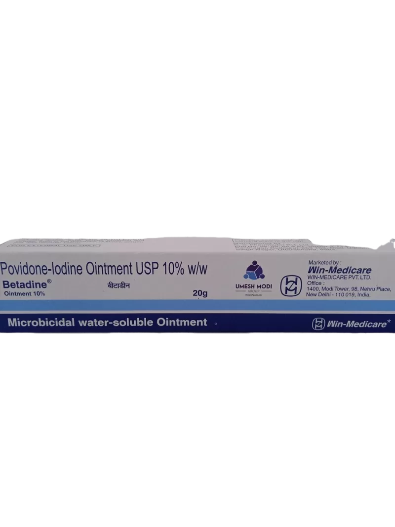 BETADINE 10% OINTMENT - 1 TUBE OF 20gm