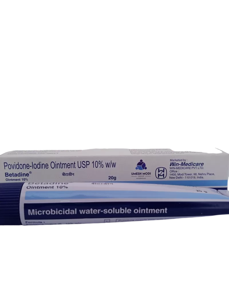 BETADINE 10% OINTMENT - 1 TUBE OF 20gm - Image 2