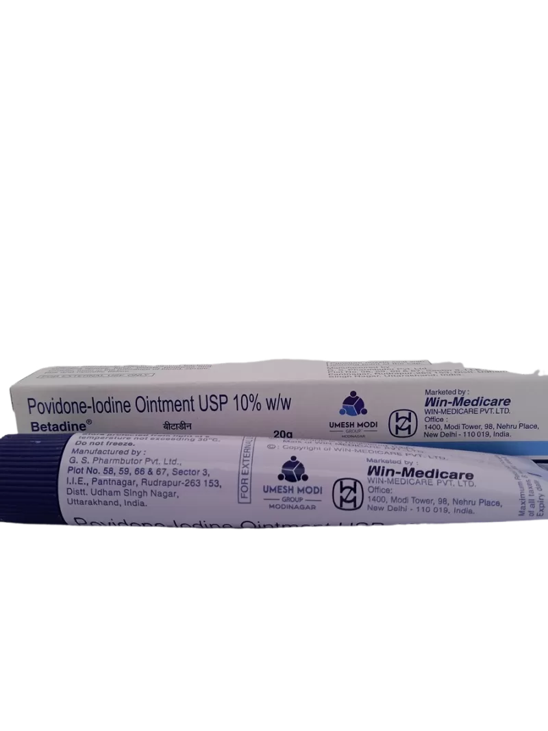 BETADINE 10% OINTMENT - 1 TUBE OF 20gm - Image 3