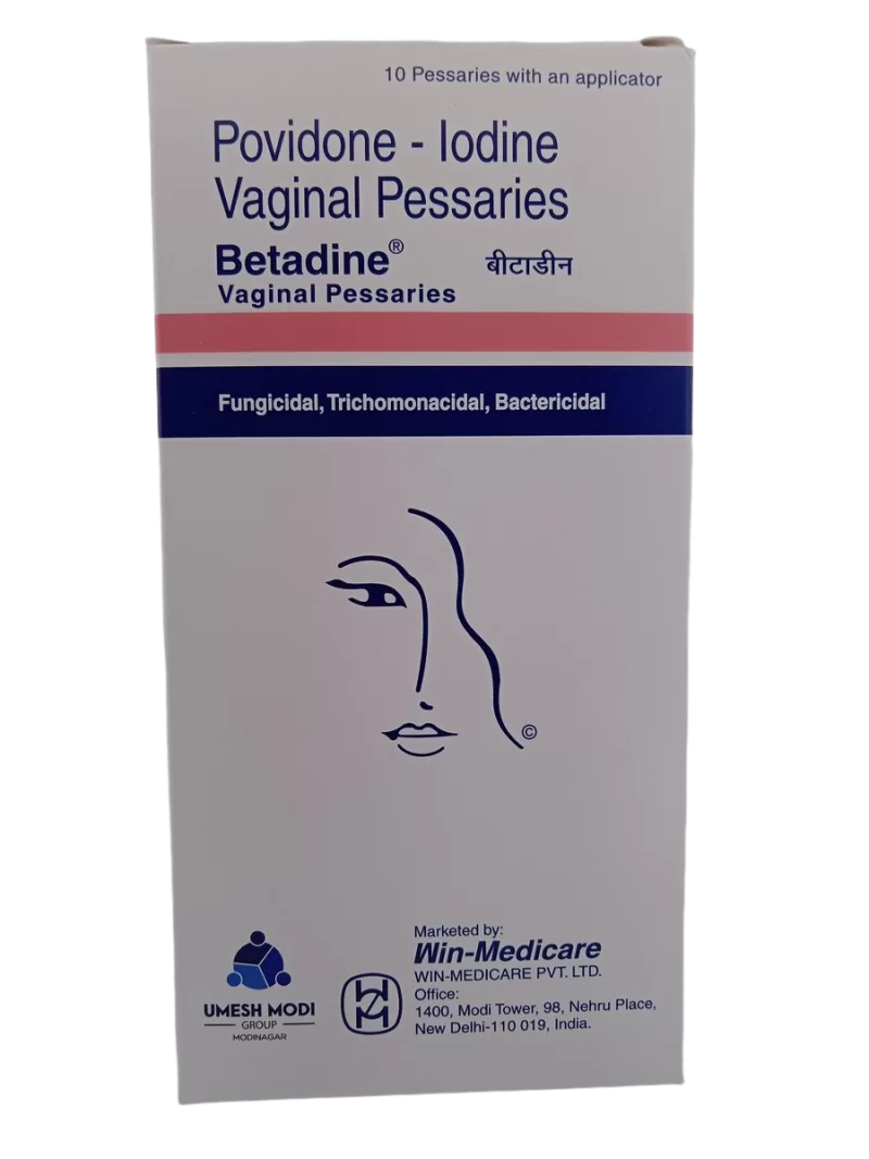 BETADINE ( VAGINAL PESSARIES) 200 MG - 10 PESSARIES