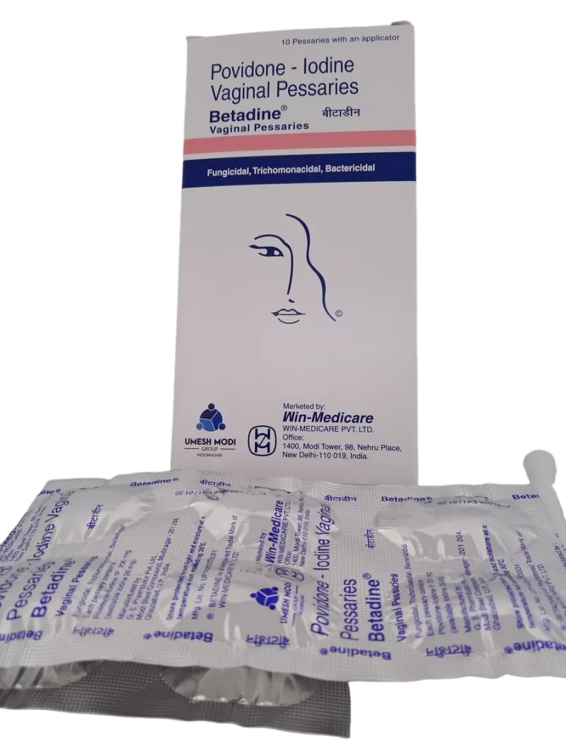 BETADINE ( VAGINAL PESSARIES) 200 MG - 10 PESSARIES - Image 2