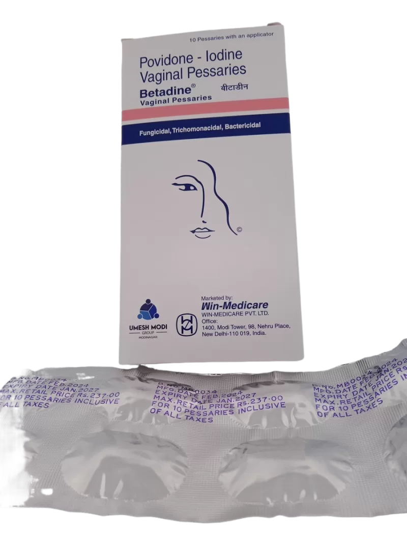 BETADINE ( VAGINAL PESSARIES) 200 MG - 10 PESSARIES - Image 3