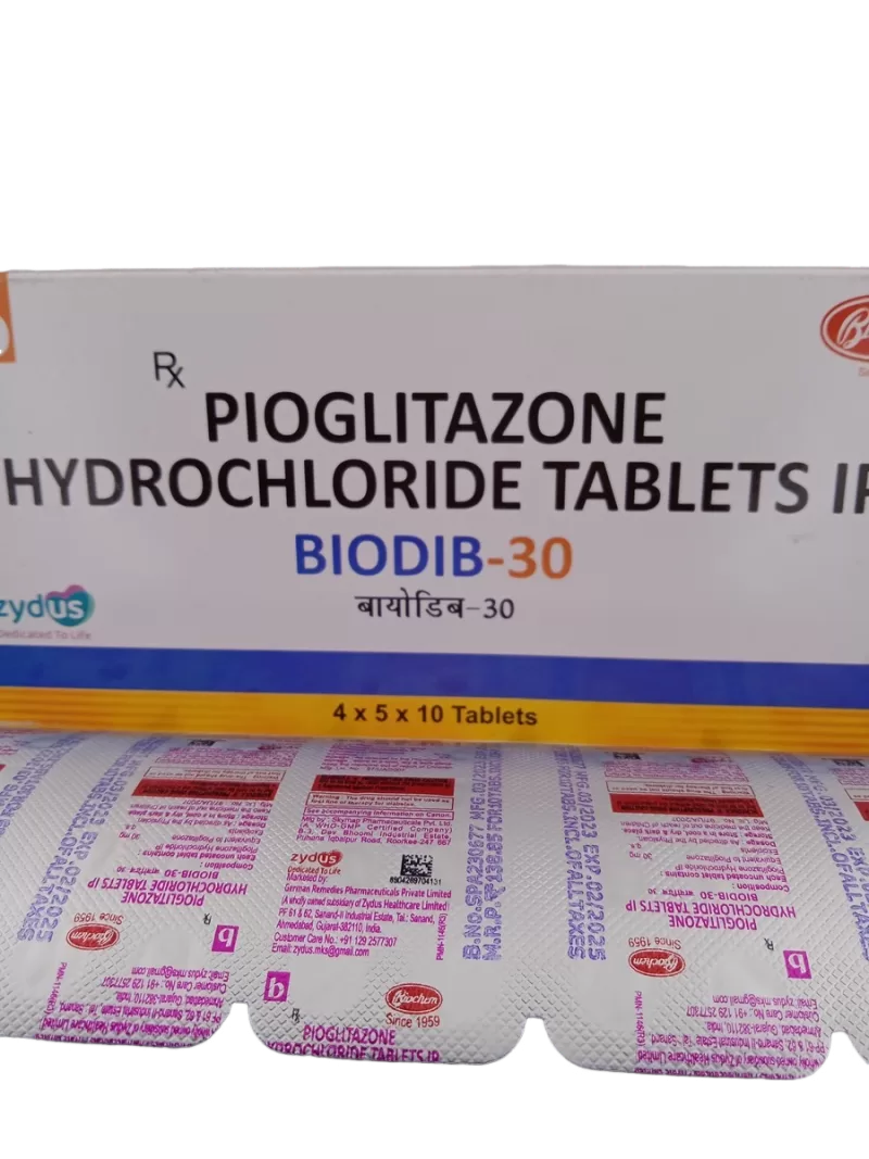 BIODIB 30 MG - 10 TABLET - Image 3