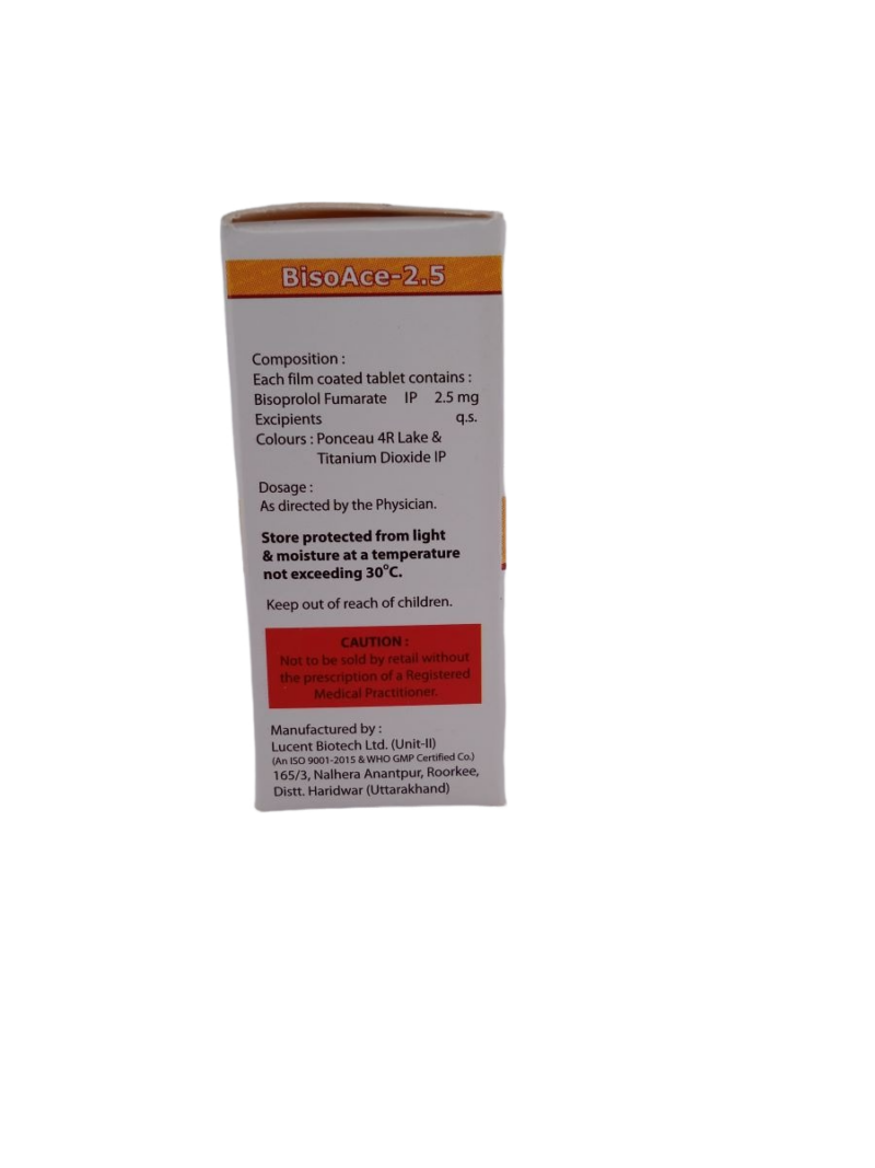 BISOACE 2.5 MG - 10 TABLET - Image 4