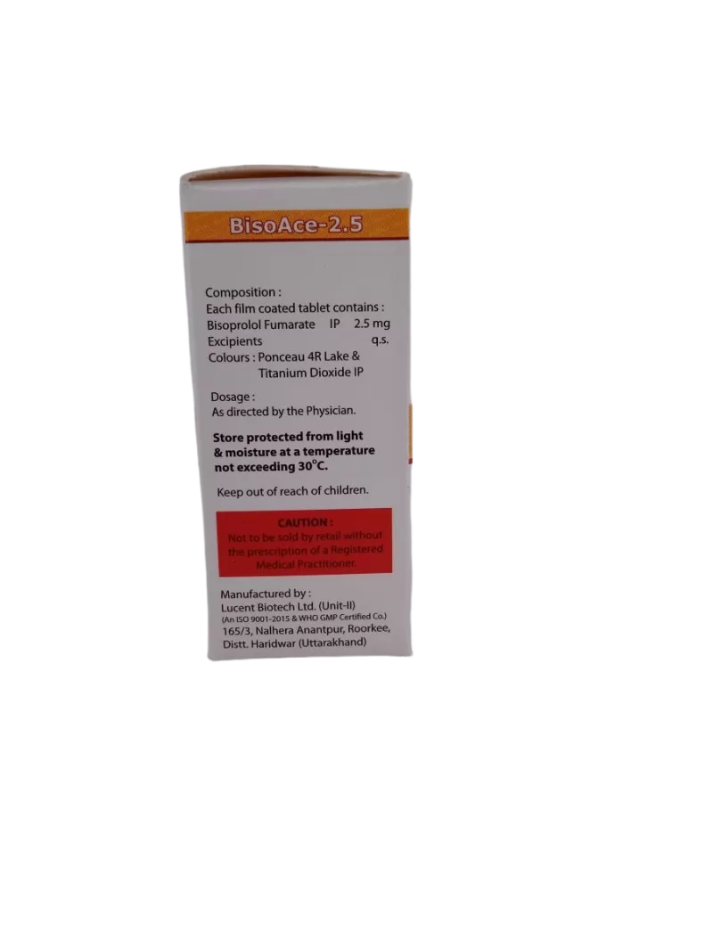 BISOACE 2.5 MG - 10 TABLET - Image 4
