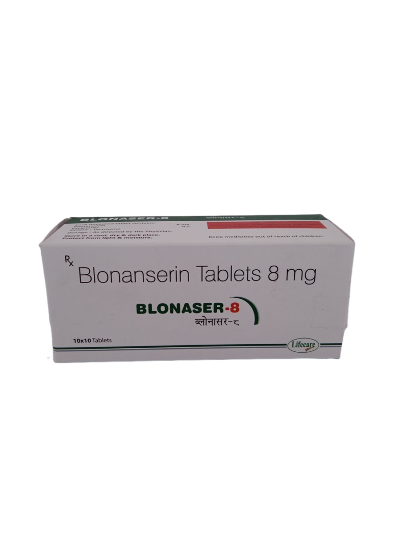 BLONASER 8 MG - 10 TABLETS