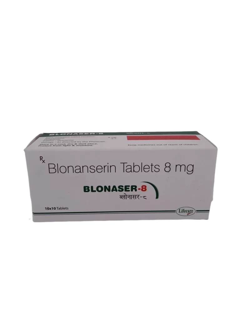 BLONASER 8 MG - 10 TABLETS