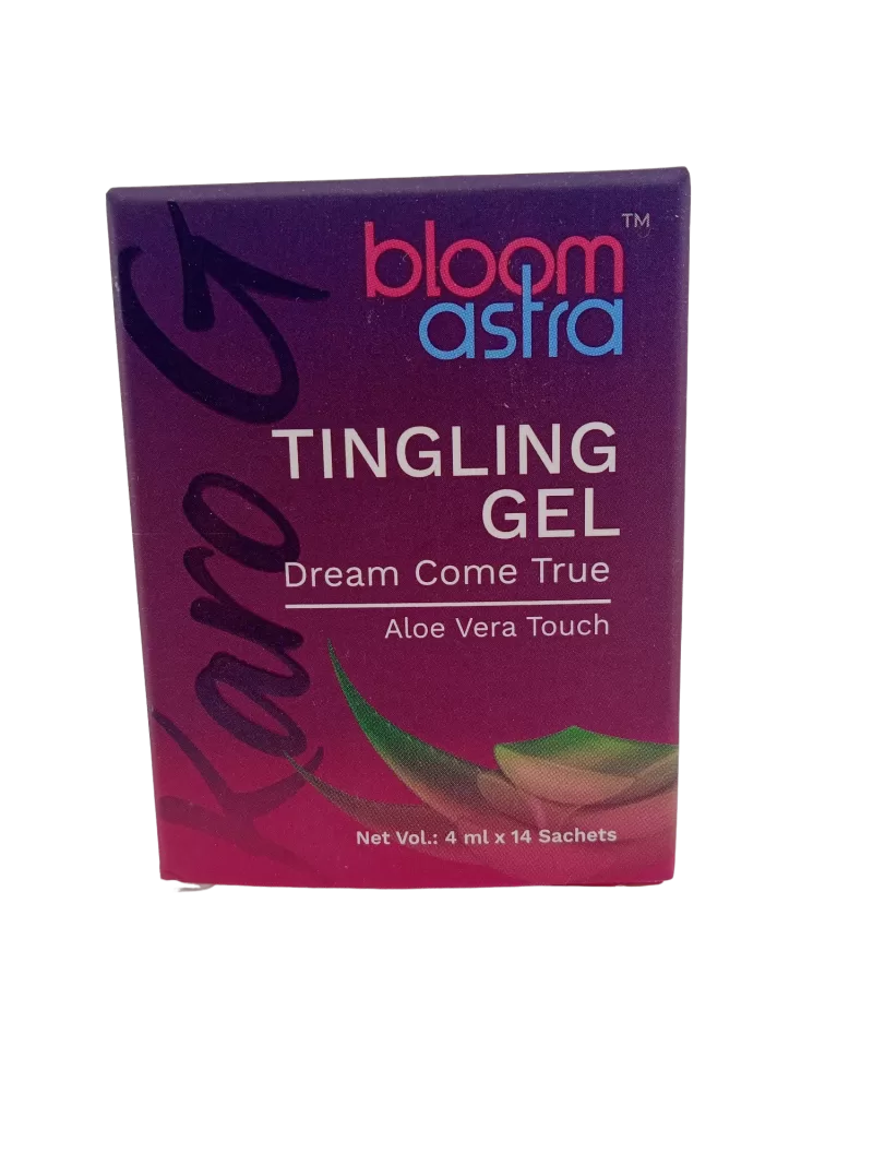 BLOOM ASTRA TINGLING GEL - 14 SACHETS