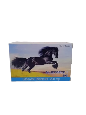 BLUEFORCE 200 MG - 10 TABLETS