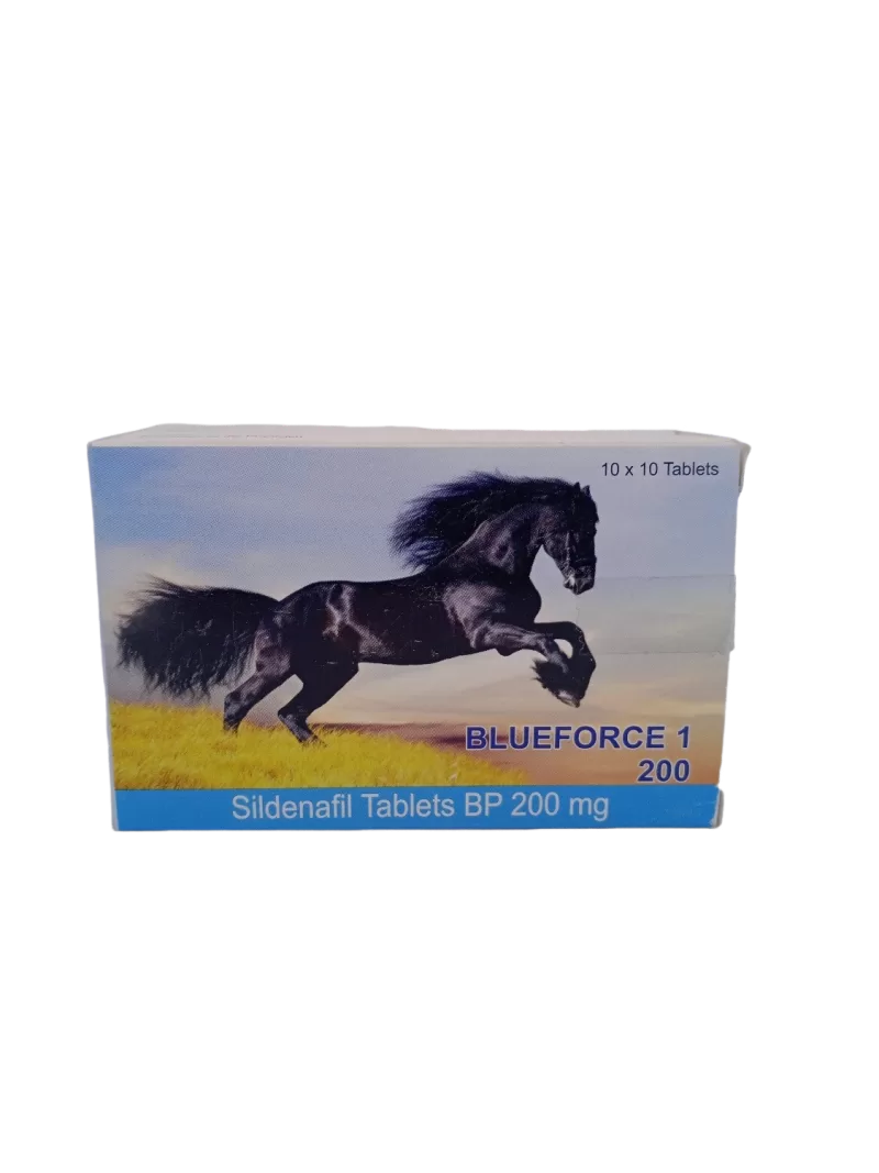 BLUEFORCE 200 MG - 10 TABLETS