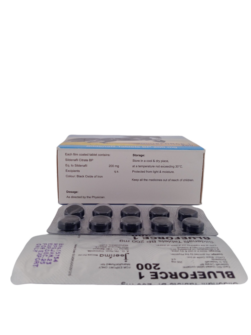 BLUEFORCE 200 MG - 10 TABLETS - Image 3