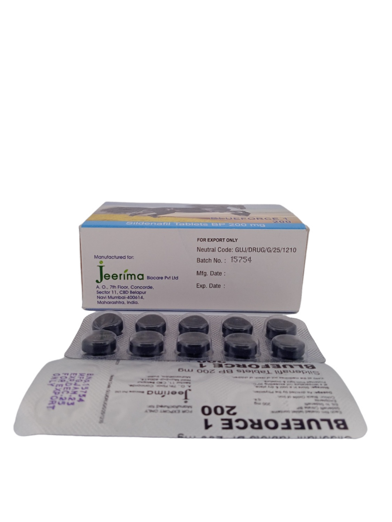 BLUEFORCE 200 MG - 10 TABLETS - Image 4
