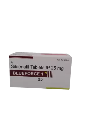 BLUEFORCE 25 MG - 10 TABLETS