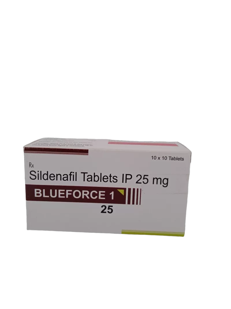 BLUEFORCE 25 MG - 10 TABLETS
