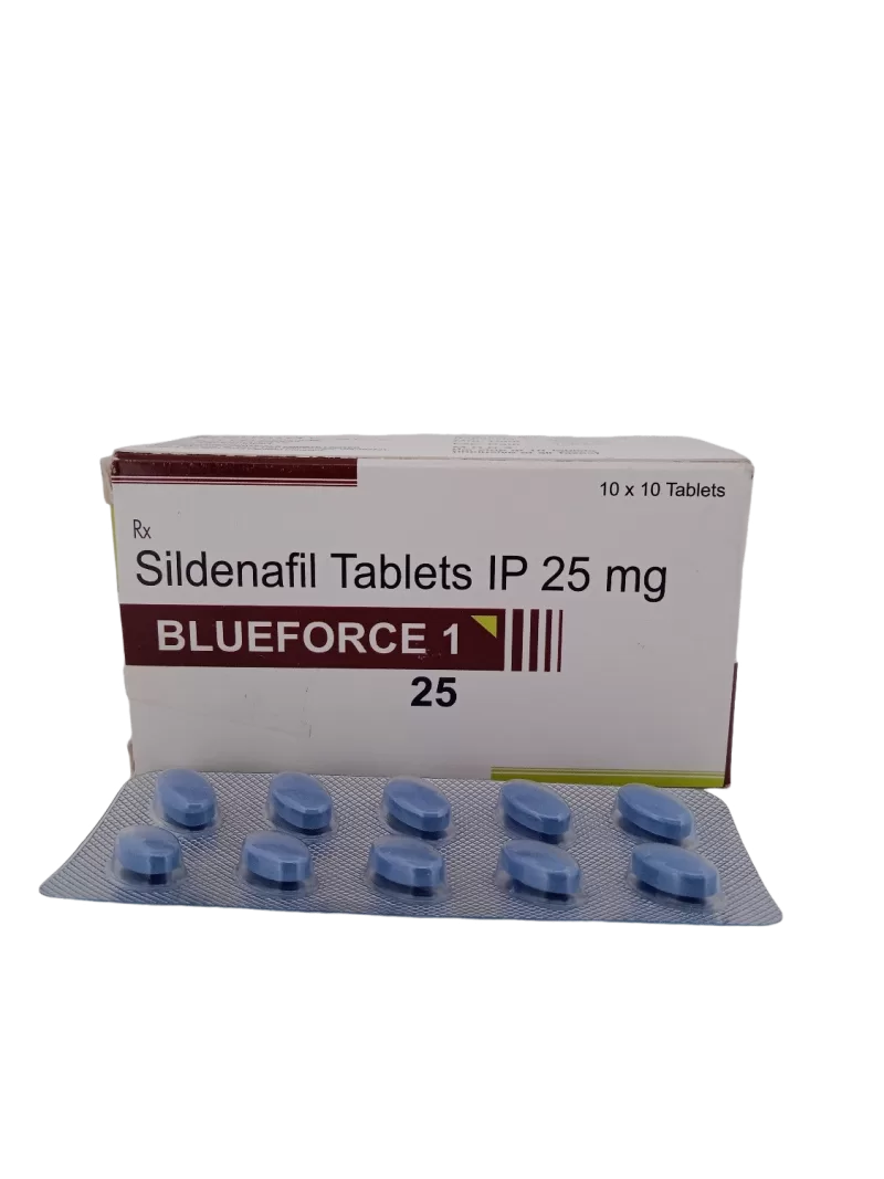 BLUEFORCE 25 MG - 10 TABLETS - Image 2
