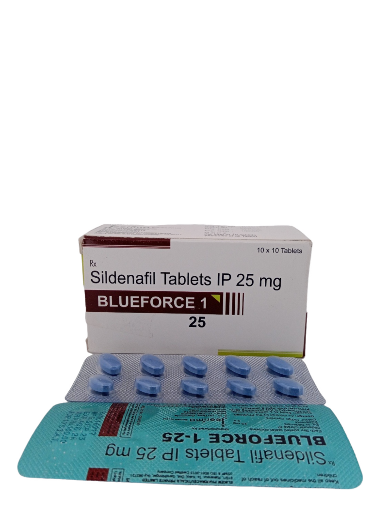 BLUEFORCE 25 MG - 10 TABLETS - Image 3