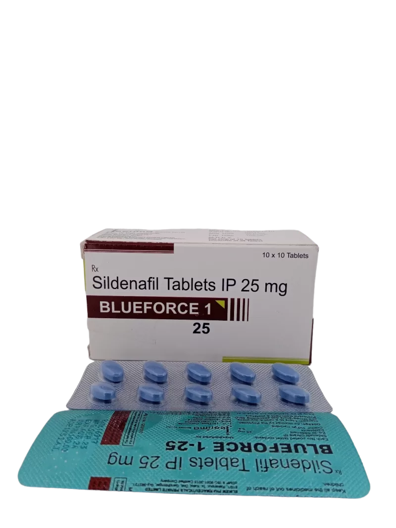 BLUEFORCE 25 MG - 10 TABLETS - Image 3