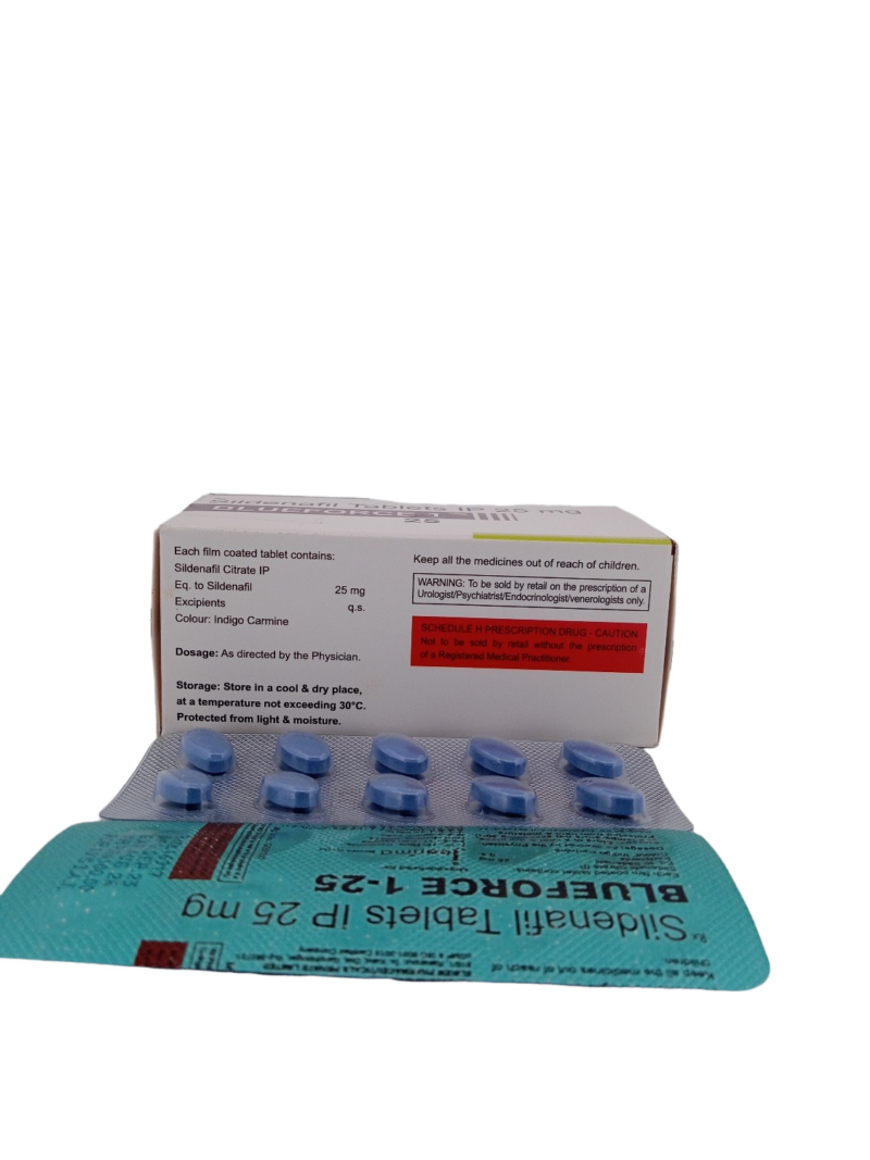 BLUEFORCE 25 MG - 10 TABLETS - Image 4