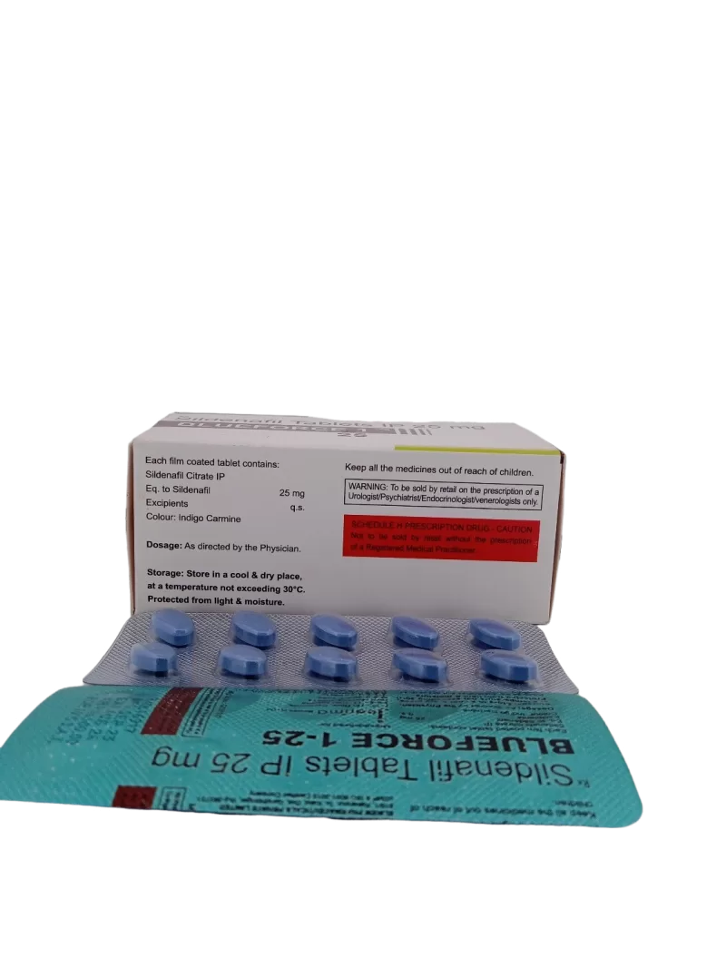 BLUEFORCE 25 MG - 10 TABLETS - Image 4