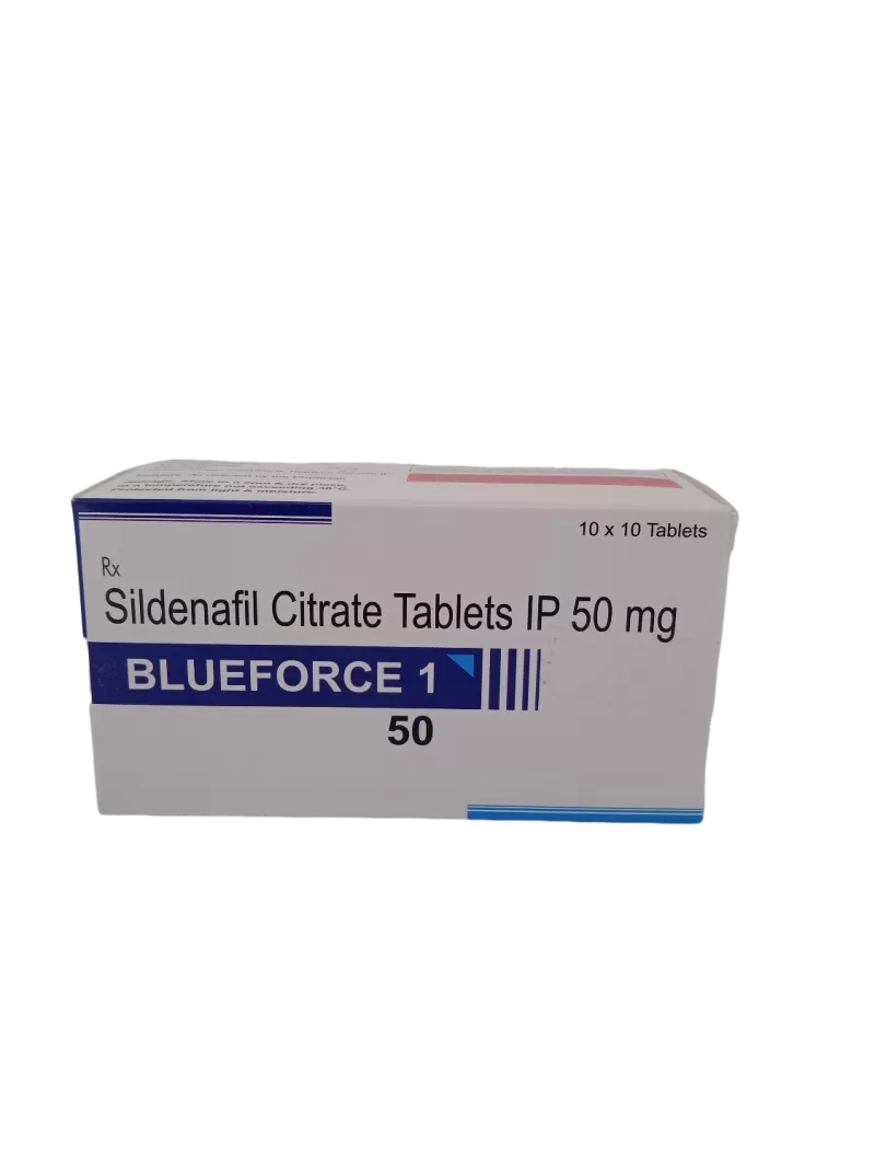 BLUEFORCE 50 MG - 10 TABLETS