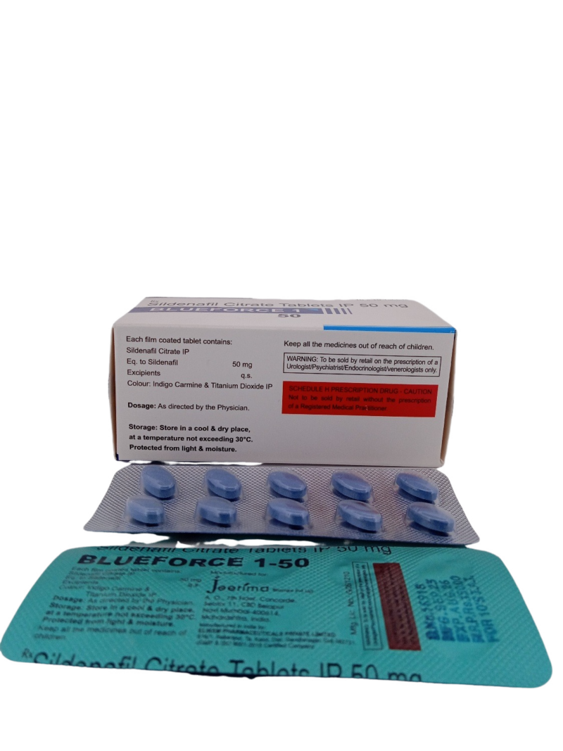 BLUEFORCE 50 MG - 10 TABLETS - Image 3