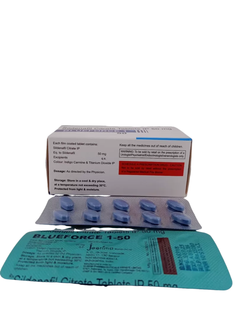 BLUEFORCE 50 MG - 10 TABLETS - Image 3