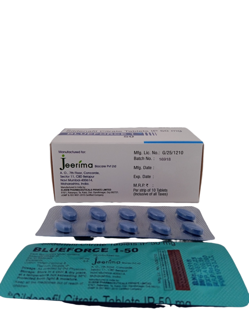 BLUEFORCE 50 MG - 10 TABLETS - Image 4