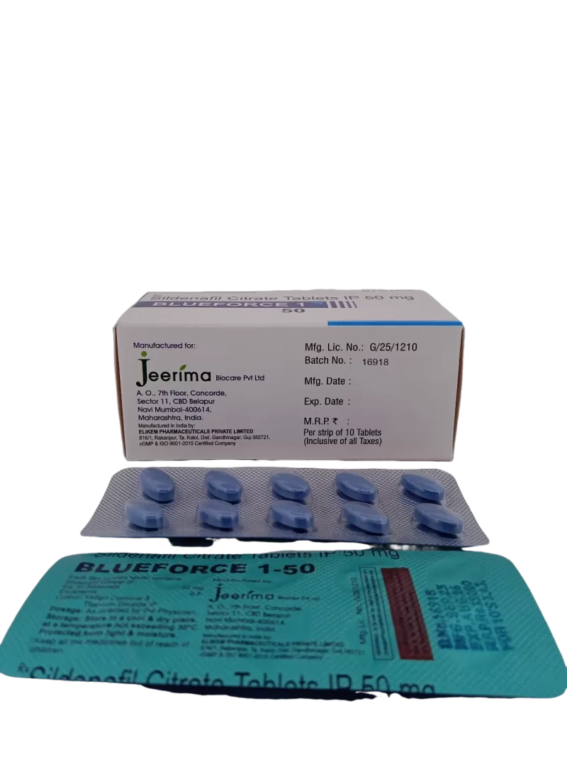 BLUEFORCE 50 MG - 10 TABLETS - Image 4