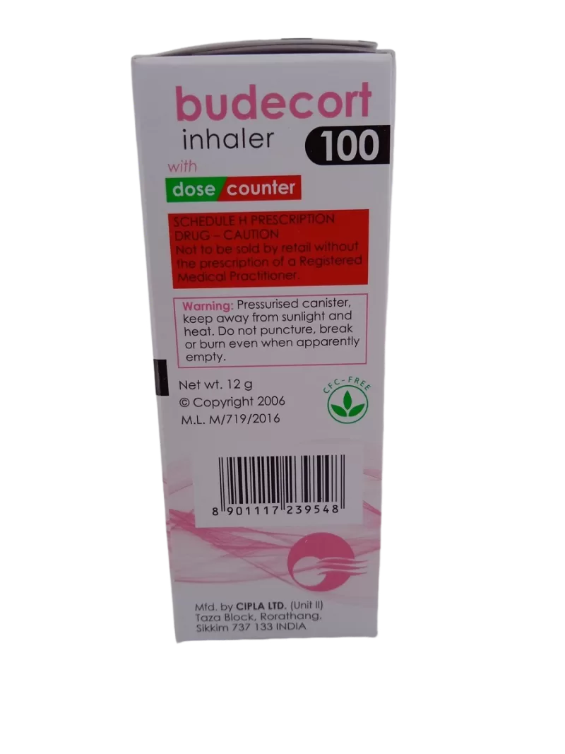 BUDECORT 100MCG - 1 INHALER - Image 4