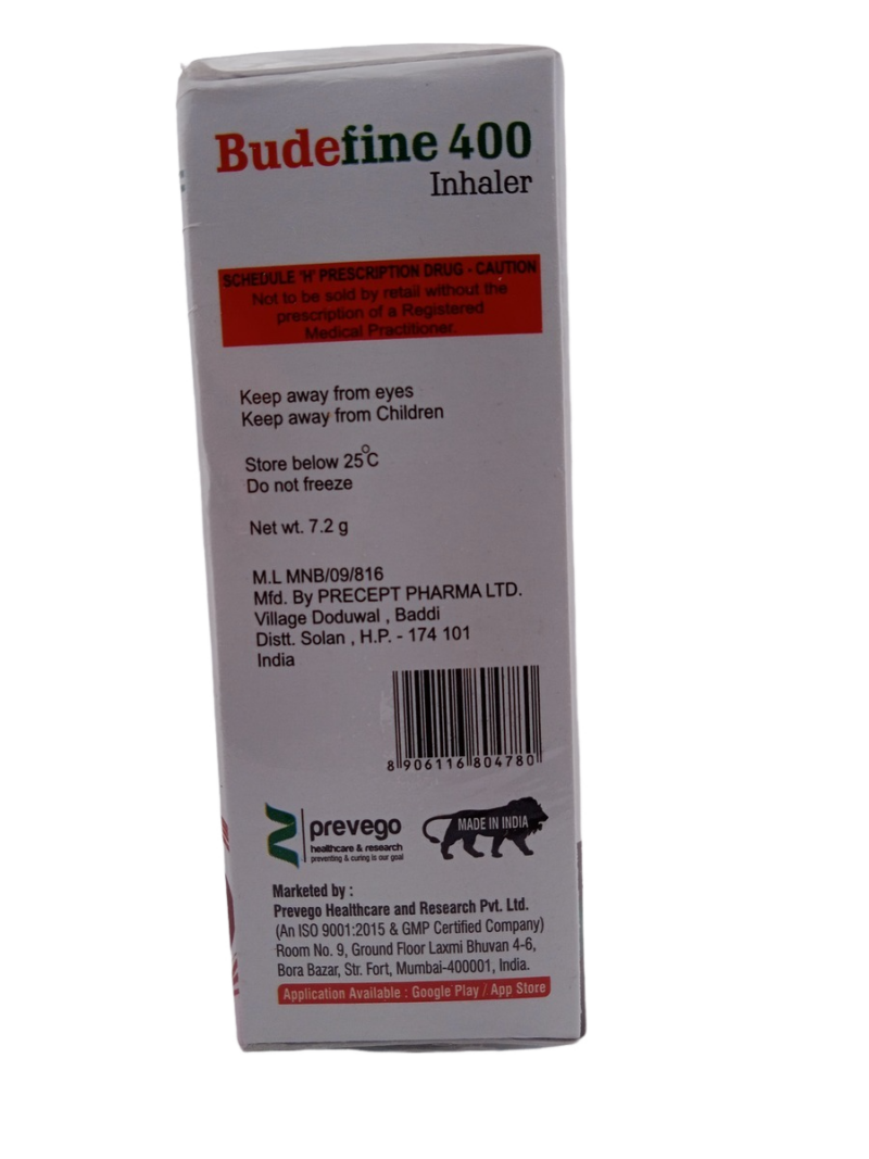 BUDEFINE 400MCG INHALER - Image 4