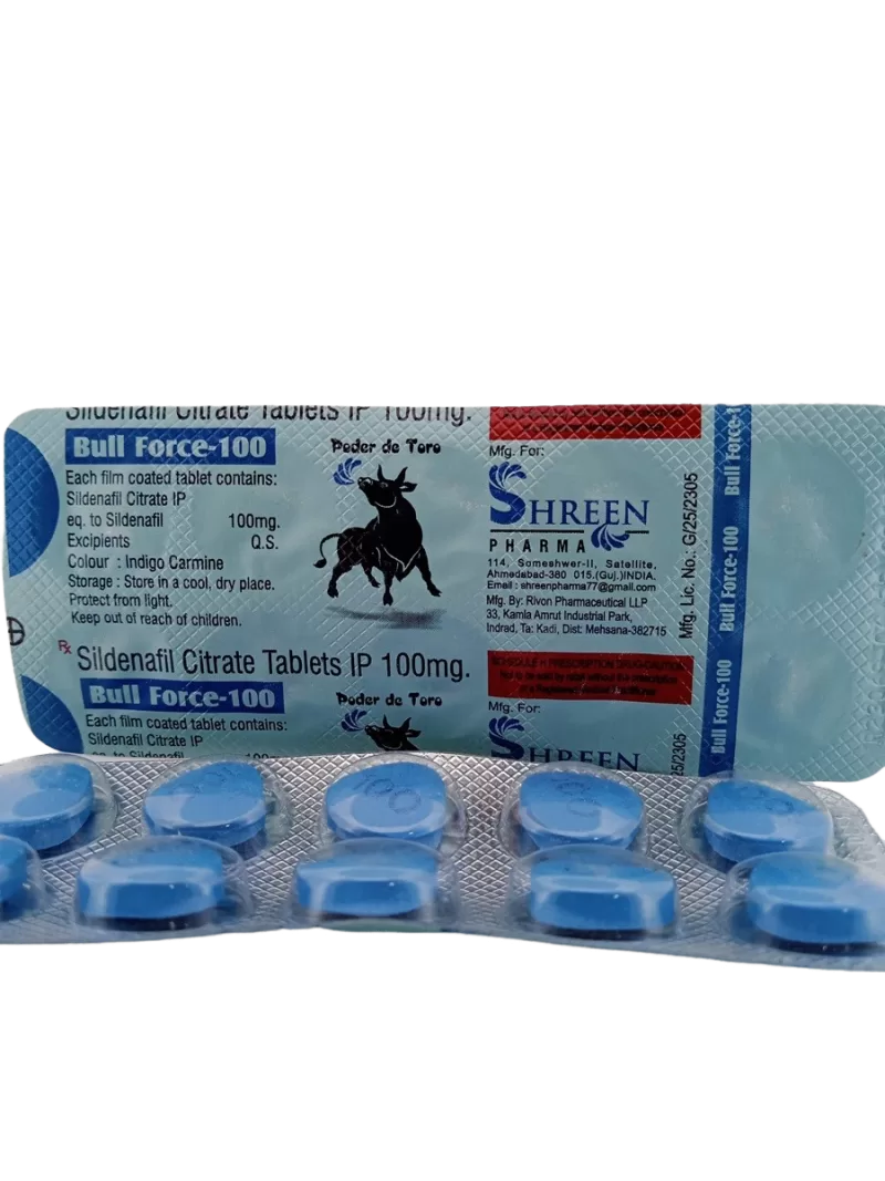 BULL FORCE 100 MG - 10 TABLETS - Image 2
