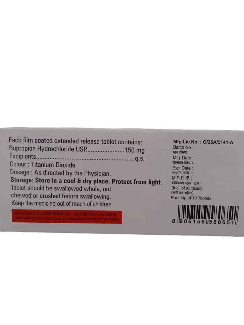 BUPROBAN 150 MG - 10 TABLETS - Image 4