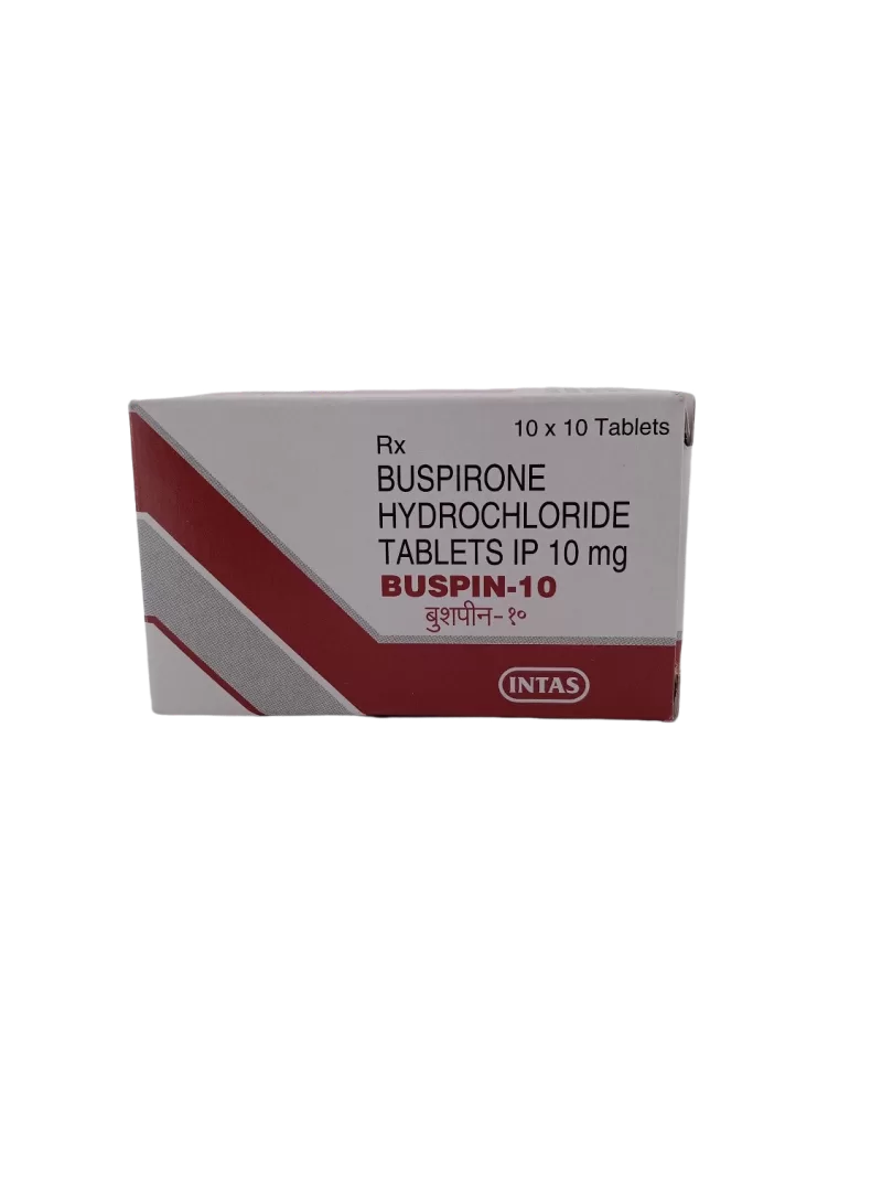 BUSPIN 10 MG - 10 TABLET