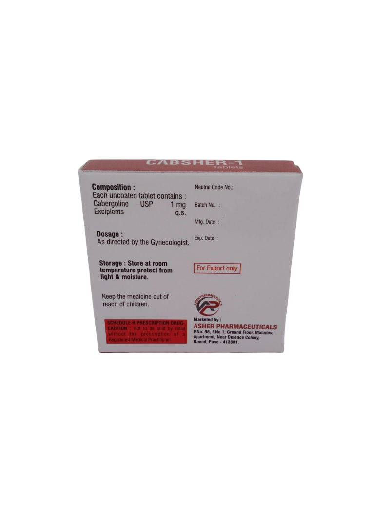 CABSHER 1 MG - 4 TABLET - Image 4