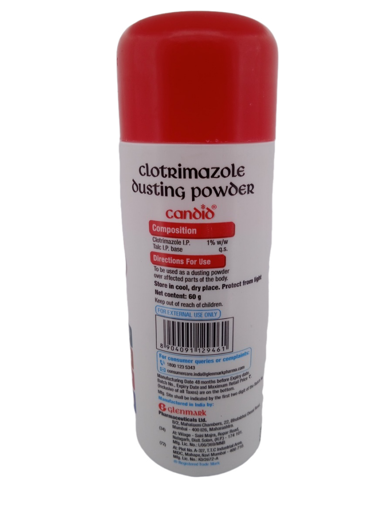 CANDID DUSTING POWDER - 1 BOTTLE OF 60g - Image 3