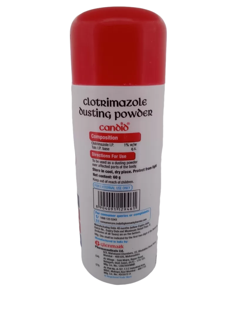 CANDID DUSTING POWDER - 1 BOTTLE OF 60g - Image 3