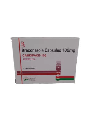 CANDIFACE 100 MG - 10 CAPSULES