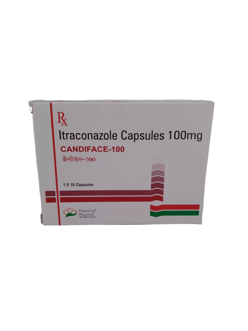 CANDIFACE 100 MG - 10 CAPSULES