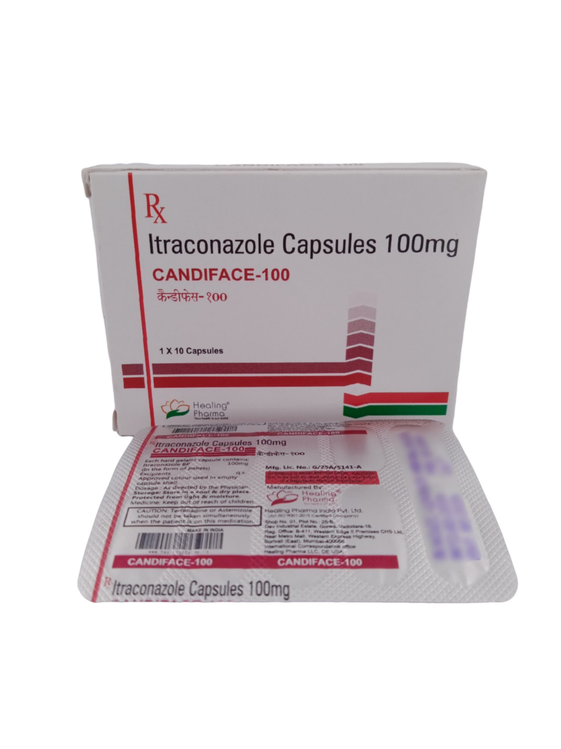 CANDIFACE 100 MG - 10 CAPSULES - Image 3