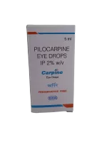 CARPINE EYE DROPS - 1 BOTTLE OF 5ML