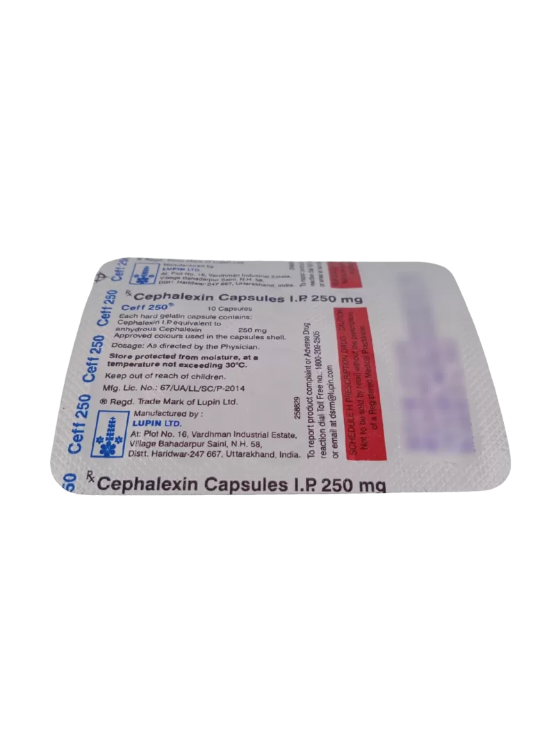 CEFF 250 MG - 10 CAPSULES - Image 3