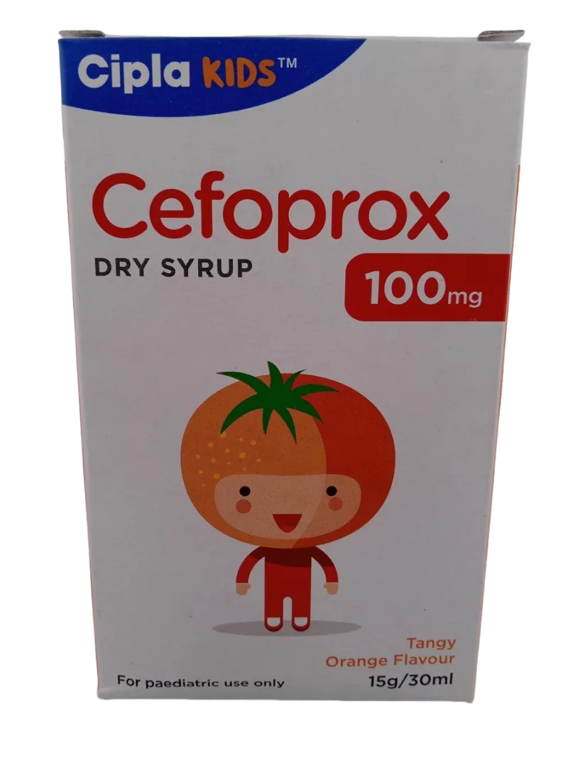 CEFOPROX DRY SYRUP 100 MG - 1 BOTTLE OF 15g/30ML