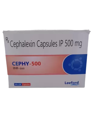 CEPHY 500 MG - 10 CAPSULES