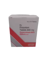 CERECETAM 800 MG - 10 TABLETS