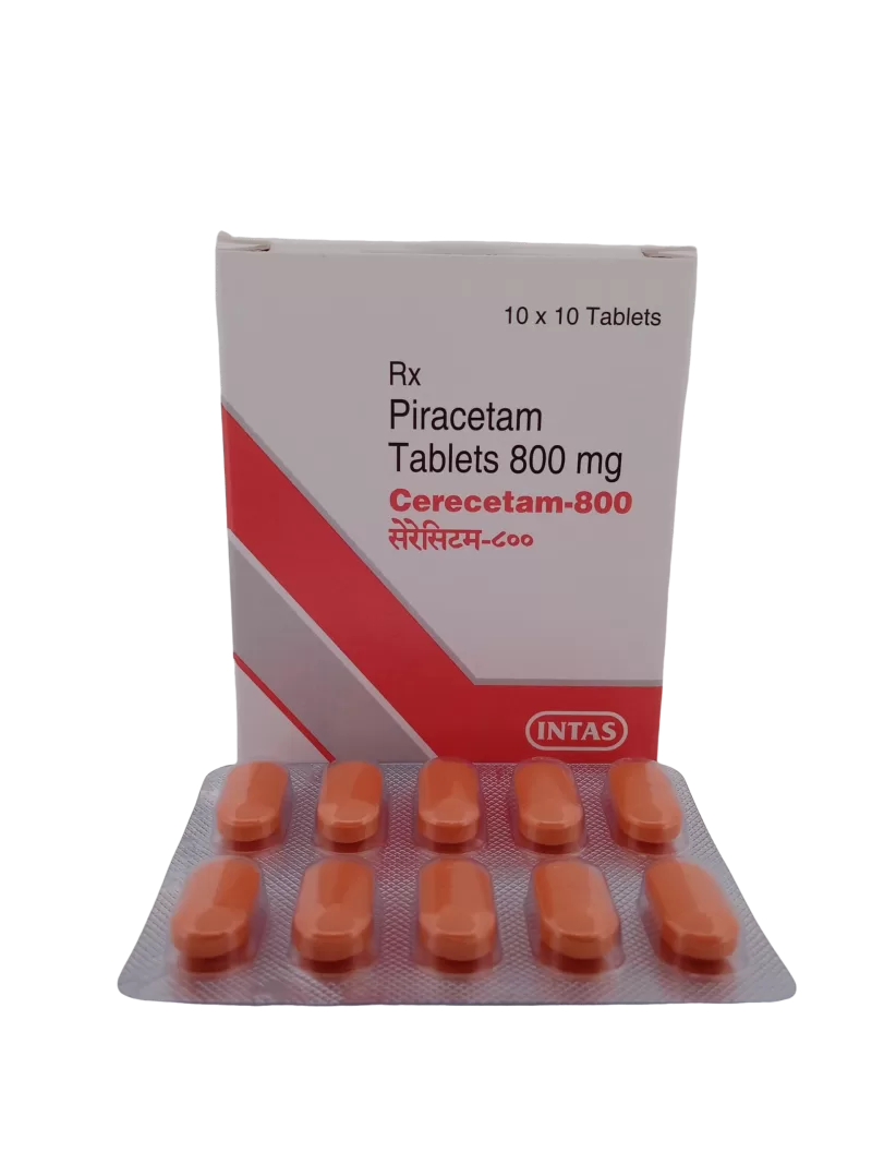 CERECETAM 800 MG - 10 TABLETS - Image 2