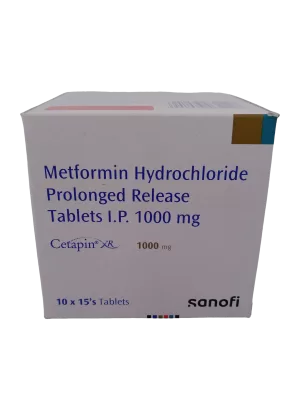 CETAPIN XR 1000 MG - 15 TABLETS