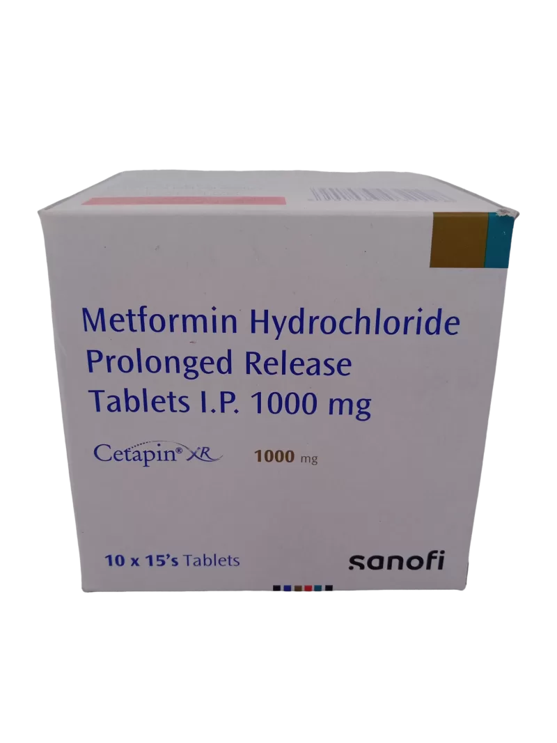 CETAPIN XR 1000 MG - 15 TABLETS