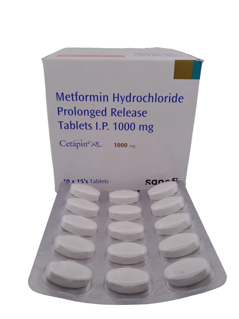 CETAPIN XR 1000 MG - 15 TABLETS - Image 2