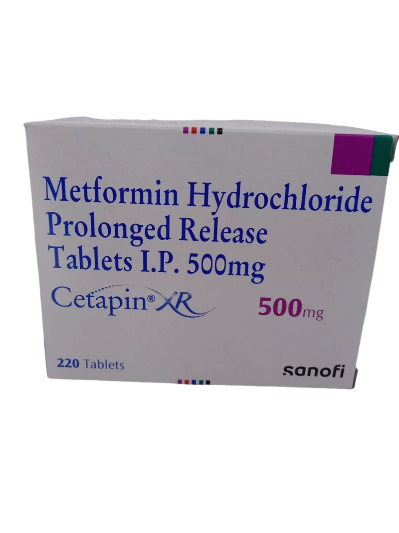 CETAPIN XR 500 MG - 20 TABLETS